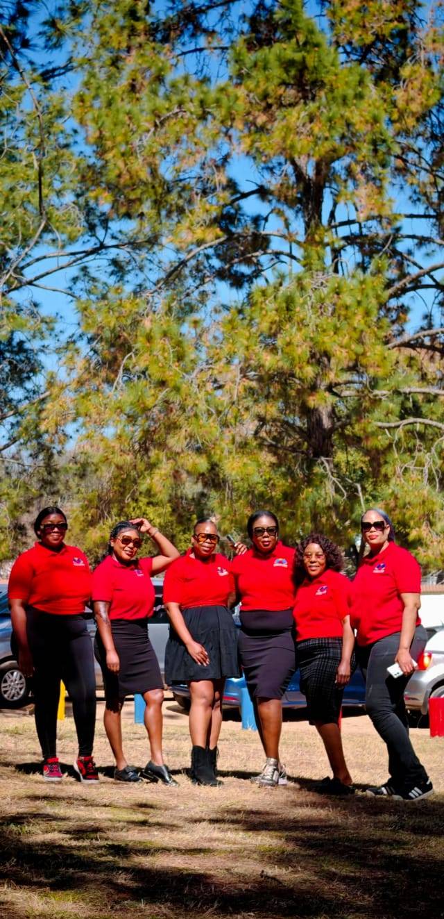 Female drivers of Mini Me on Wheels, who make up 80% of the driving team